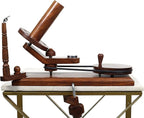 Yarn Winder – Large Handcrafted Wooden Ball Winder for Knitting, Crocheting & Weaving – Heavy-Duty Natural Rosewood Yarn Winder for 8-12 oz Yarn Cakes