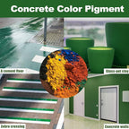 GOODTAKE Iron Oxide Powder, Green Cement Color Pigment Pastel Mortar Mix DIY Powder Manually Paving Concrete Mold Color Pigment Dye for Cement Mortar Grout (Green, 16 oz)