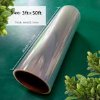 BANLTRE 3ft x 50ft Roll 4 mil Clear Acetate Sheet, Transparency Blank Stencil Material