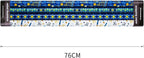 WRAPAHOLIC 30 Inch Hanukkah Wrapping Paper Roll - Jumbo Roll Menorahs, the Star of David, Candles Design for Chanukah Celebration - 4 Rolls - 30 Inch x 120 Inch Per Roll