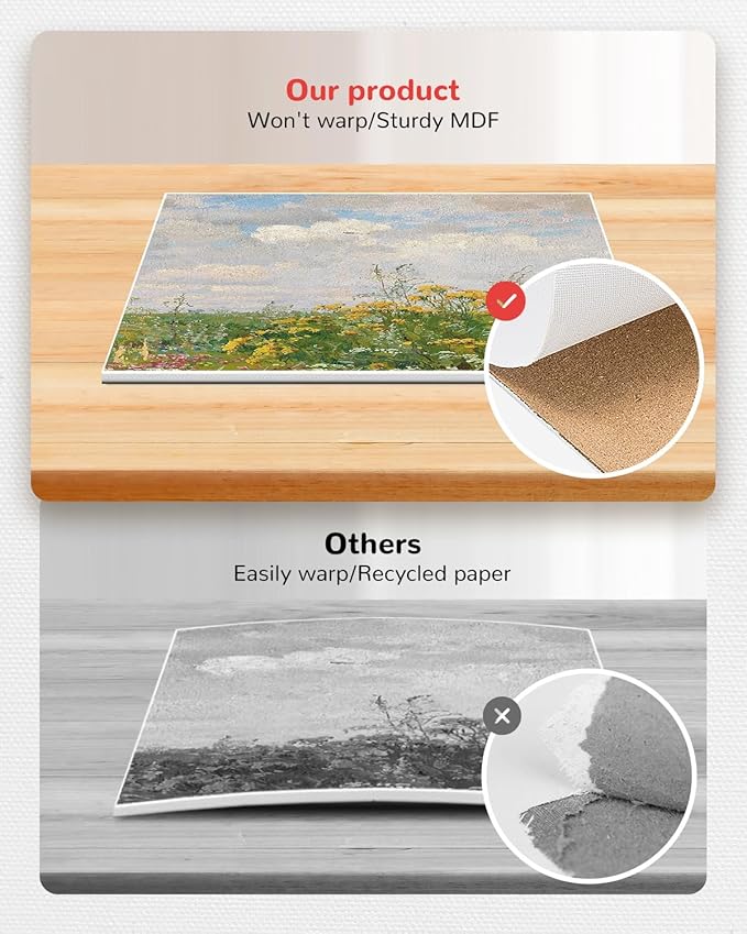 Canvas Boards for Painting 24 Pack, 5x7 Inch Small Canvas for Kids, Mini Canvas Panels for Painting 100% Cotton White Blank Canvases for Acrylics Oil Watercolor Paint
