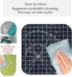 A5 Self-Healing Cutting Pads, Small Cutting Mat, Professional Double Sided Durable Cutting Mat, Great for Hop Scrapbooking, Quilting, Fabric, Sewing Craft Projects (Purple, A5)