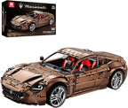 Reobrix Sports Car Building Blocks Set for Adults, Remote Control 1:8 Racing Car Vehicle Toy Model Building Kit for Kids, 11009, Creative Gifts for Boys Girls Adults 14+ (5480PCS)