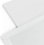 ARTEZA Canvases for Painting, Multipack of 28, 6 x 6, 8 x 8, 10 x 10, 12 x 12 Inches, Square Canvas Panels, 100% Cotton, 12.3 oz Gesso-Primed, Art Supplies for Acrylic Pouring and Oil Painting