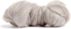 Desert Breeze Distributing 100% Natural Merino Wool Roving - Premium Combed Top Merino Roving Wool - Tapestry, Spinning, Wet Felting & Needle Felting Supplies - 21.5 Micron - 1 oz, Color Taupe