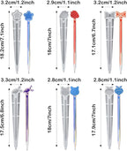 Pen Resin Molds, 12 PCS Ballpoint Pen Silicone Molds with 100 PCS Ballpoint Refill Pens for DIY Pen Craft Making