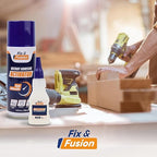 FIX & FUSION Activator Spray (6.76 Fl Oz), Instant Cure Accelerator for Cyanoacrylate (CA) Super Glue for Wood, Plastic, Rubber, Granite, and DIY & Professional, Accelerates Bonding Strength, (1 Pack)