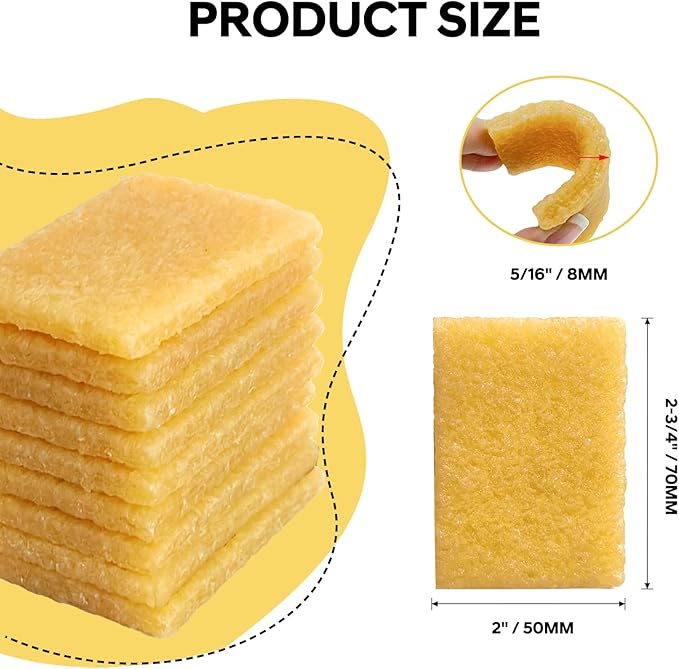 8pcs Natural Rubber Erasers Glue and Residue Eraser, Rubber Cement Pick up Eraser Adhesive Erasers Glue Remover Tool for Paper Plastic Craft