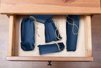 Valante Set of Microfiber Drawstring Storage Bags for Intimate Products (Medium size set)