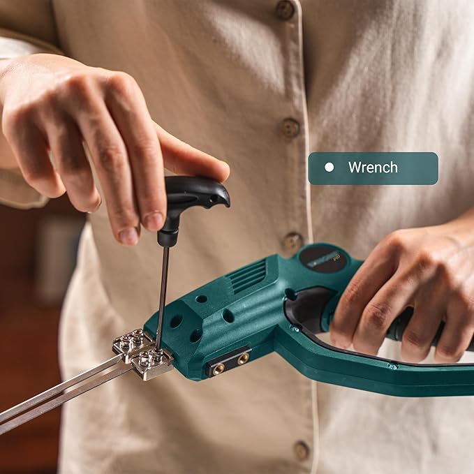 WINONS Hot Knife Foam Cutter Tool with Groover - 300W, Styrofoam Cutter WFC0012 with Numbered Temperature Controller - 710°C Max. Temp, Hot Wire Cutting Tool for all Kinds of Projects (Kit of 11)