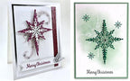 Mvchifay Cutting Dies Happy Birthday Metal Stencils Scrapbooking Tool DIY Emboss Paper Card Making (6 Pcs snowflakes-12.4x8.3cm)