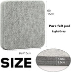 Mayboos Needle Felting Kit,Needle Felting Pad,Needle Felting Tool with 6"x6"Needle Felting Mat,Felting Needles for Wool,Leather Finger Guards,Good for Any Felting