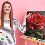 Zhanmai 12 Pack Pre Drawn Canvas for Painting Sip and Paint Kit 8" x 10" Paint Party Set Canvas Painting Pre Printed Canvases for Party Favor DIY Virtual Adult's Date Night(Plant)