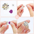 400pcs PVC Rubber Pin Backs Heliltd Butterfly Clutch Pins Tie Tacks Blank Pins for Uniform Badges Backing Holder Clasp Lapel Pin Enamel Pins(200 Sets)