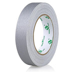 BOMEI PACK Grey Gaffer Tape, Matte Non-Reflective, 1inch x 30yds No Residue Hand Tear Self-Adhesive Gaffer Tape for Labeling, Cable, Stage, Photo Studio, Painters and Duct Repair, 1 Pack