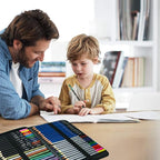 H & B 72PCS Drawing Supplies Sketching Set,Art Kit include Drawing & Colored Pencils for Adults Artists Kids.Pro Art Sketch Supplies with Sketchpad,Watercolor & Metallic Pencils