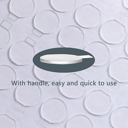 Adhesive Stick dots Two-Sided Sided Mounting Putty Stick Tack for Wall Hanging Crafts Balloons Festival Party Decorations,Clean Removable(0.79"*0.79"-420)