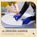 36" X 48" Mosaic Mesh for Back Mounted Tile Fiberglass Mosaic Mesh Backing Boast for Tile Installation Supplies Tools (Non Sticky)