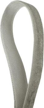 Vintage Silver Velvet Ribbon, 3/8 Inch X 25Yd