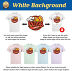 TransOurDream Heat Iron on Transfer Paper for Light T Shirts (500 Sheets, 8.5x11", 2.0) Printable HTV Heat Transfers Vinyl for Inkjet Printer, Iron on Transfers for Light Fabric