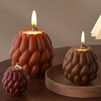 3 Pack Spiral Ball Cylinder Soap & Candle Mold - 3 Size - Silicone 3D Molds for Candy & Home Decor - Resin Casting & Making Molds