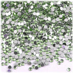 The Crafts Outlet 1,440pc Rhinestones Round 3mm (10ss) Flatback Orange