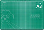 DIYSELF Cutting Mat - 12in18in, Self Healing, Double Sided, A3, Rotating, Ideal for Crafts, Sewing, Quilting
