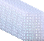 PATIKIL 8.3x5.8" Holographic Sticker Paper, 20Sheets A5 Polypropylene Self-Adhesive Transparent Waterproof Laminate Overlay Film for Photo Cards Scrapbook Decorations, Heart