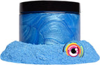 Eye Candy Pigments Premium Blue Mica Powder - Angel Blue (50gr) - for Epoxy, Resin, Soap, Paint, Woodworking, Acrylic Pouring, Bath Bombs, Fishing Lures - DIY Arts and Crafts Additive
