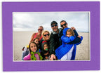 5x7 Mat for 8.5x11 Frame - Precut Mat Board Acid-Free Purple 5x7 Photo Matte Made to Fit a 8.5x11 Picture Frame, Premium Matboard for Family Photos, Show Kits, Art, Picture Framing, Pack of 1 Mat