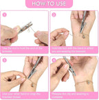 Toolour Jewelry Pliers Set Jeweler Making Tools for Adults,11pcs Professional Jewelry Pliers Tool Kit with Jewellery Making Supplies for DIY Beading Crafting Crimping Cutting Repair