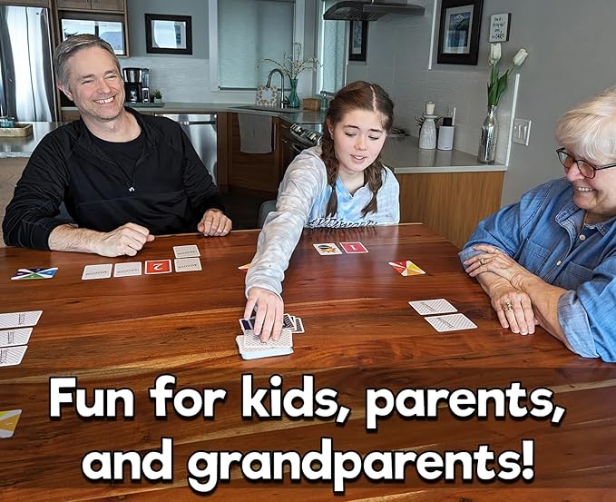 Elimino! A Fast Paced Card Game for Kids, Adults and Families, an Easy to Learn Game for a Fun Family Game Night | Ages 7+