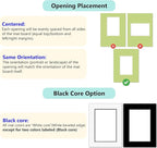 Poster Master Warm White Matboard – 4-Ply Acid-Free Picture Mat Board with 45° Beveled Cut, Made in USA, Custom Cut to Any Size, 1/16" Thickness for Framing & Displays