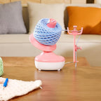 Caydo Yarn Winder, Electric Yarn Ball Winder Mini, Automatic Yarn Cake Winder with Sufficient Tension, Compact 7oz Yarn Winder for Crocheting Stepless Speed Yarn Spinner, Ideal for Crochet Enthusiasts