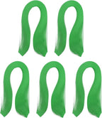 PATIKIL 600pcs Quilling Strips Paper 1/8"(3mm) 39cm Origami Paper Quilling Strip for Art DIY Hand Craft Christmas, Dark Green