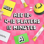 You Can't Say UMM: A Party Game for Family and Adults, Fast-Paced Family Word Game, Must Have for Game Night, Bonus Content Included