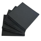 4 Pieces Adhesive Foam Padding 1/2 in Thick X 4 in X 4 in, Anti Vibration Pads, Closed Cell Foam Pads for Anti-Slip, Shock Absorption