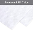 Aida Cloth Big Size 16 Count, White Cross Stitch Fabric, 39 inch by 60 inch