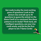 Skillmatics Guess in 10 Animal Picture Clues, Perfect for Boys, Girls, Kids, and Families Who Love, Card Games, Educational Games, Board Games, Gifts for Ages 6, 7, 8, 9 and Up