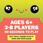 Exploding Kittens Happy Salmon 3-8 Players - Ages 6+ - 90 Second Rounds - Easy to Learn Quick Matching Card Game - Party Game, Family Game Night, Kid and Adult Card Game