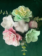 Resin Flower Silicone Mold Wedding Decoration Flower Molds Candle Wax Cake Mould Baking Tools