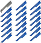 Mister Rui 4 Inch Paint Roller Tray - 22 Pack with Liners, Disposable Liners, Thickened Plastic