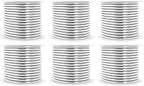 Mandala Crafts 10 Gauge Anodized Aluminum Craft Wire for Jewelry Making - 120 FT Colored Flexible Silver Combo Wire - Bendable for Bonsai Armature Crafting Sculpting