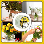4Packs Clear Floral Tape - 1/4 inches Wide Floral Vase Tape, Clear Waterproof Floral Tape for Fresh Flower Bouquets and Flower Arrangements Crafts (0.25inch*4Packs), 0.25inch*4Pack