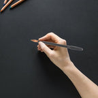 EXCEART3 Pcs Scratch Brush Pens Dual Tip Scratch Painting Stylus Pens with Protective Caps Plastic Drawing Tools