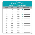 The Beadsmith Wire Elements Craft Wire – Tarnish Resistant, Soft Temper, Round, Champagne Gold Color – 0.32mm, 28 Gauge, 15 Yard Spool – Jewelry Making, Wire Wrapping, Floral, & Other DIY Crafts