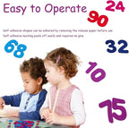 Number Stickers, Felt Stickers for Kids, Felt Numbers for Crafts, Craft Supplies for Scrapbooking 150pcs 1.58" Size