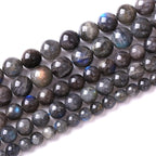 6mm 60pcs AAA Natural Labradorite Gemstone Beads for Jewelry Making Crystal Energy Stone Healing Power DIY Bracelet Necklace 15"