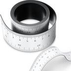 1 Pcs 39.37 Inch Magnetic Ruler Flexible Magnetic Ruler Magnet Measuring Tape with Both Inches and Centimeters, Suitable for Whiteboard, Lathes, Workshops, Table Saws, Mills, Easy to Take