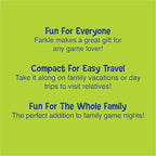 PlayMonster Farkle Classic Dice Game - Family Game Night - Easy to Travel - Ages 8+
